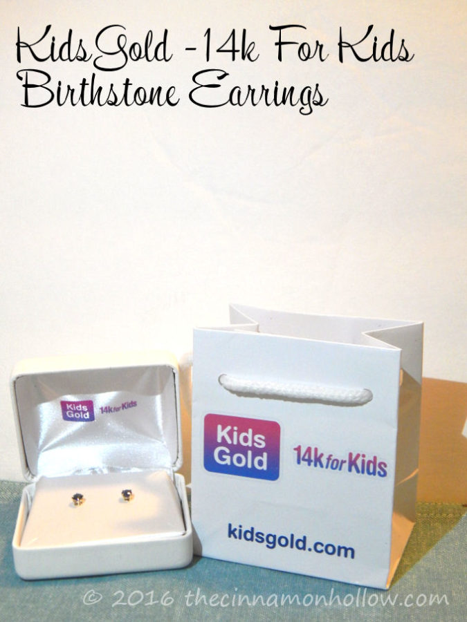 KidsGold -14k for Kids - kids 14k gold earrings