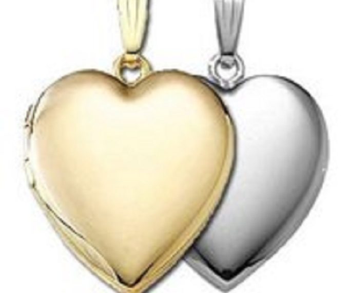 Pictures On Gold Locket