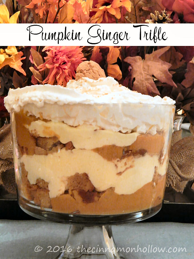 Pumpkin Ginger Trifle Recipe