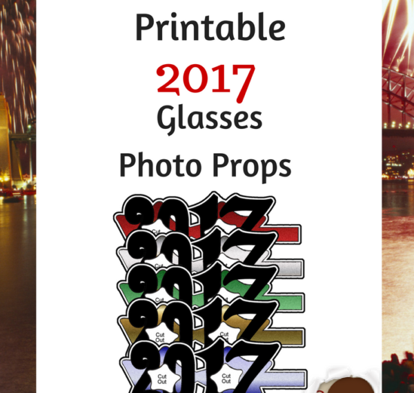 2017 Glasses Photo Props