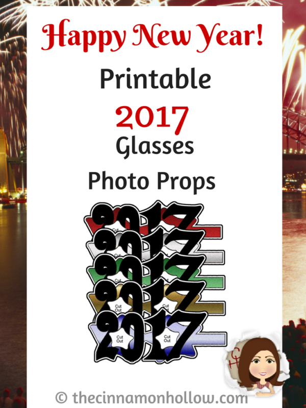 2017 Glasses Photo Props