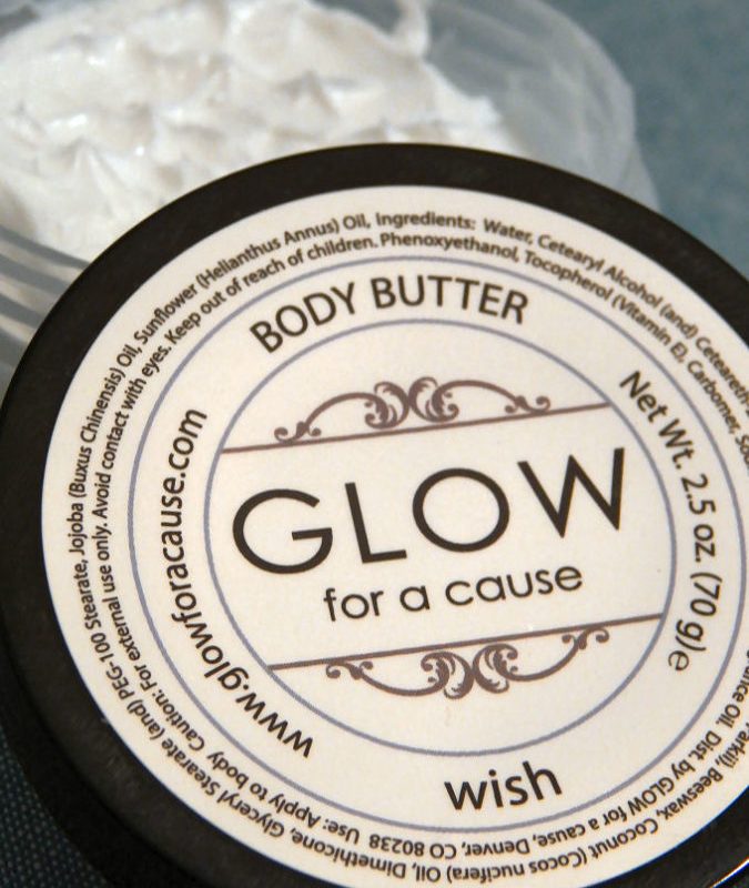 GLOW for a cause: Wish Body Butter