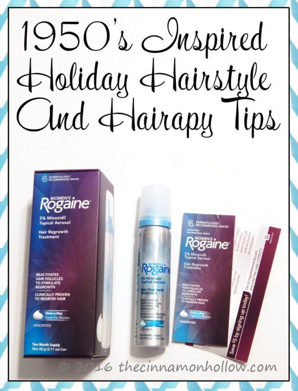 1950's Inspired Holiday Hairstyle And Hairapy Tips