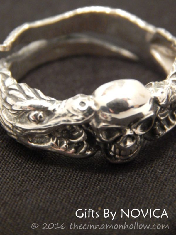 Novica - Handmade Gifts - Fierce Dragon Ring