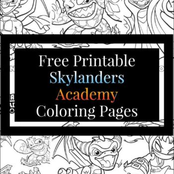 Free printable Skylanders Academy Coloring Pages for you to download