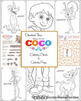 Disney•Pixar’s Coco Coloring Pages