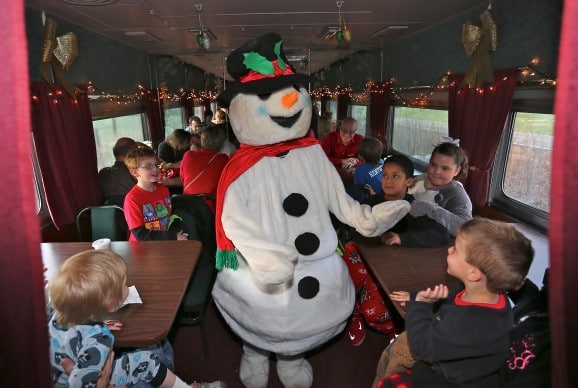 Holiday Train Ride On The North Pole