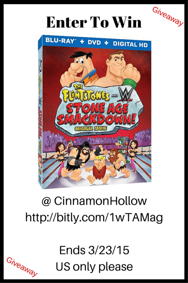 Enter To Win A Copy Of The Flintstones and WWE: Stone Age Smackdown #FlintstonesWWE
