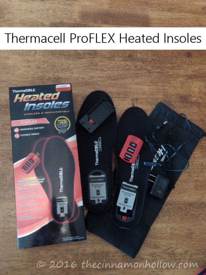 Thermacell ProFLEX Heated Insoles pack