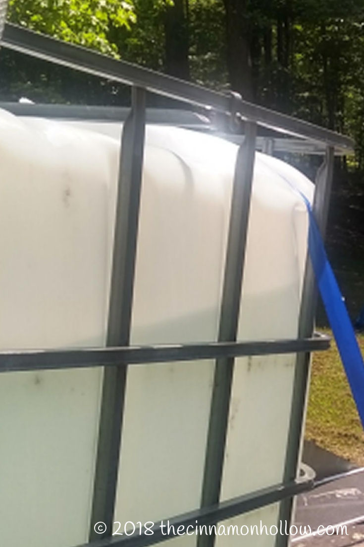 Rainwater Catchment System: Water Hauling Tank