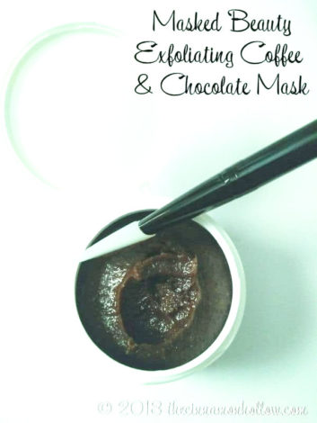 Masked Beauty Exfoliating Coffee and Chocolate Facial Masks