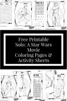 Free Printable Han: A Star Wars Movie Coloring Pages & Activity Sheets