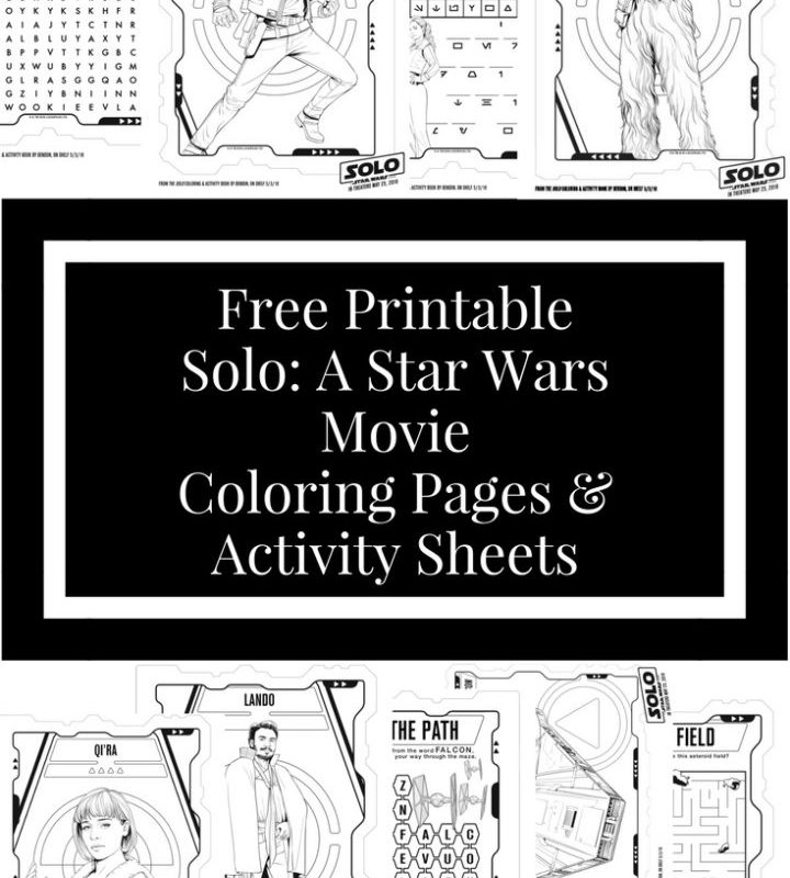 Free Printable Han: A Star Wars Movie Coloring Pages & Activity Sheets