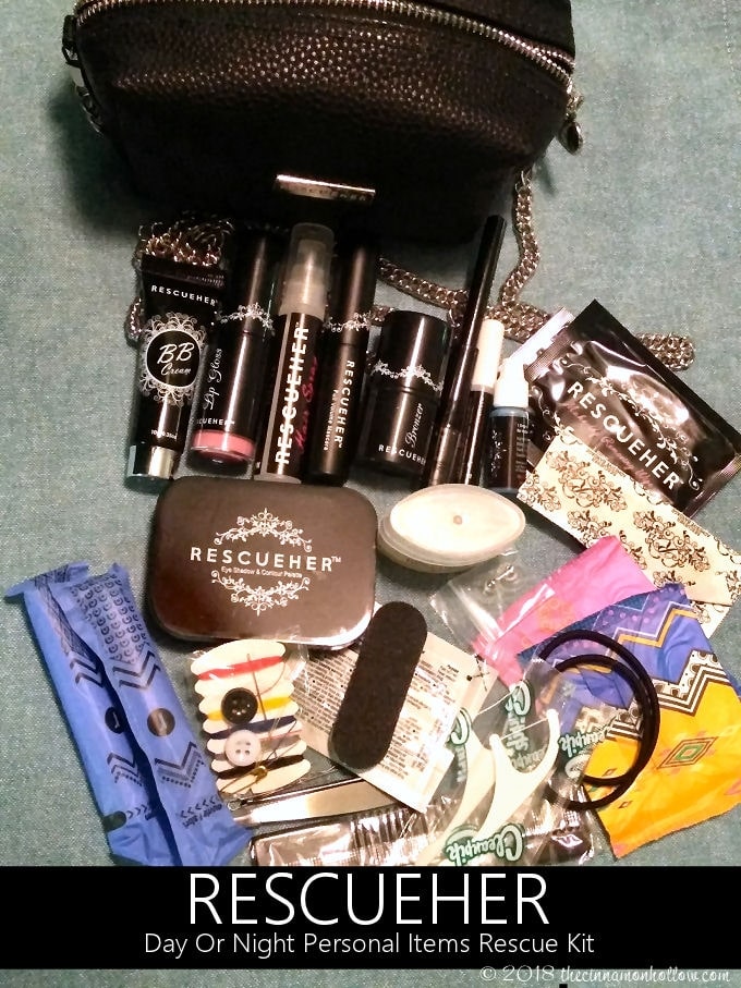RESCUEHER Day/Night Essentials Rescue Kit. Travel bag