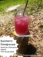 Blackberry Pomegranate Good Girl Moonshine With True Citrus Products