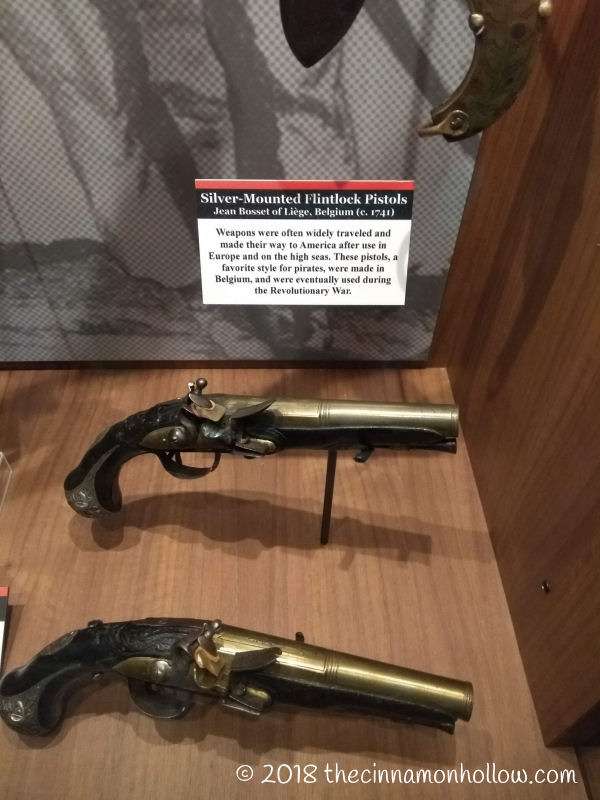 Alcatraz East Museum Flintlock Pistols