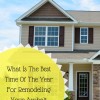 What Is The Best Time Of The Year For Remodeling Your Asphalt Roof?
