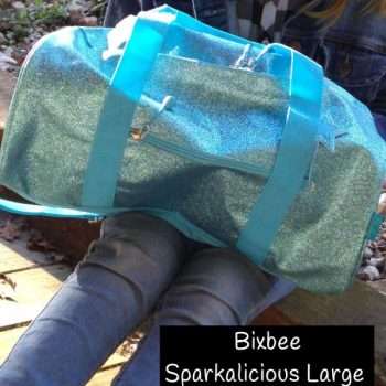 Bixbee Kids Travel Bag - Sparkalicious Large Turquoise Duffle