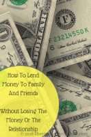 How To Lend Money To Family And Friends Without Losing The Money Or The Relationship