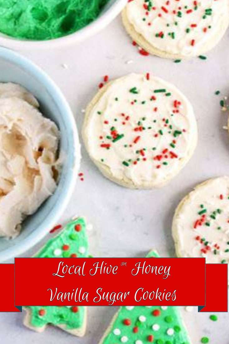 Local Hive Honey Vanilla Sugar Cookies Recipe