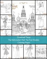 The Nutcracker And The Four Realms Coloring Pages