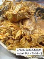 Cheesy Salsa Chicken Instant Pot THM S