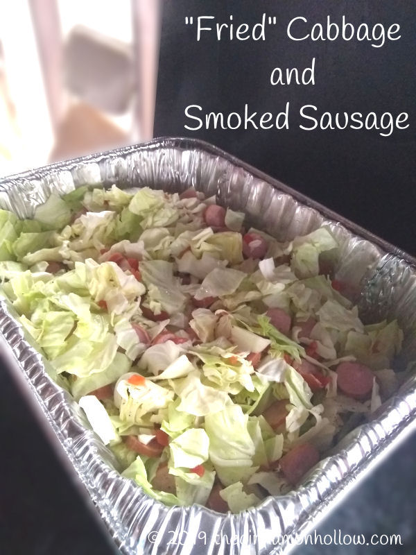 Fried Cabbage and Smoked Sausage