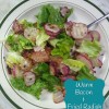 Warm Bacon And fried Radish Salad - Low Carb