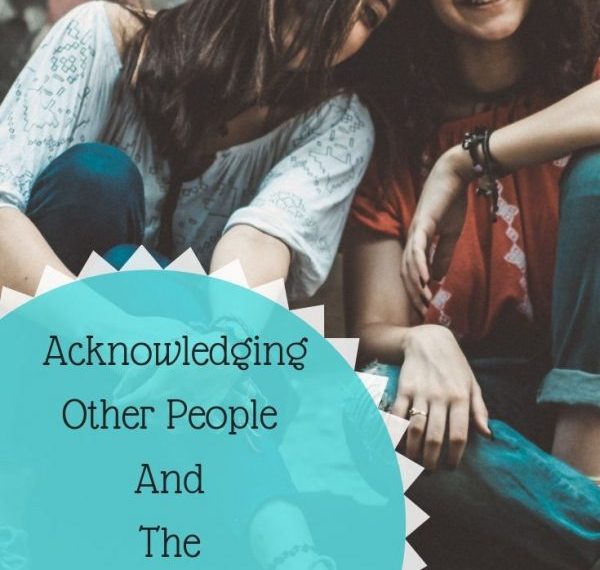Acknowledging Other People