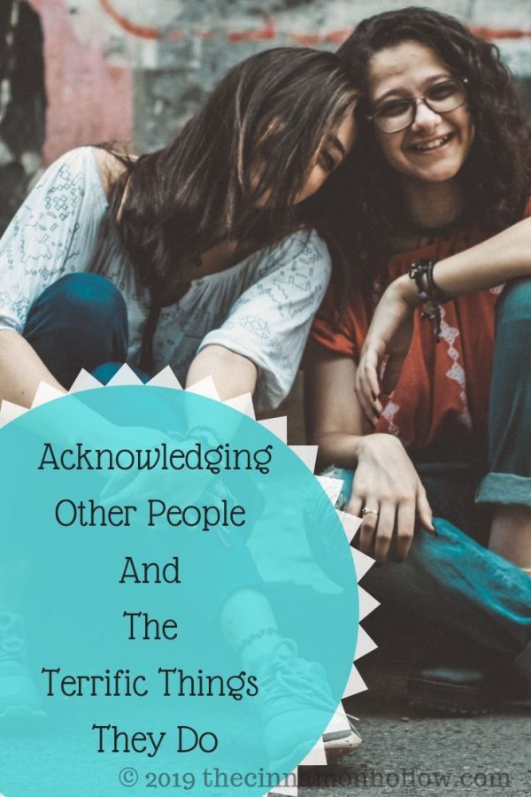 Acknowledging Other People