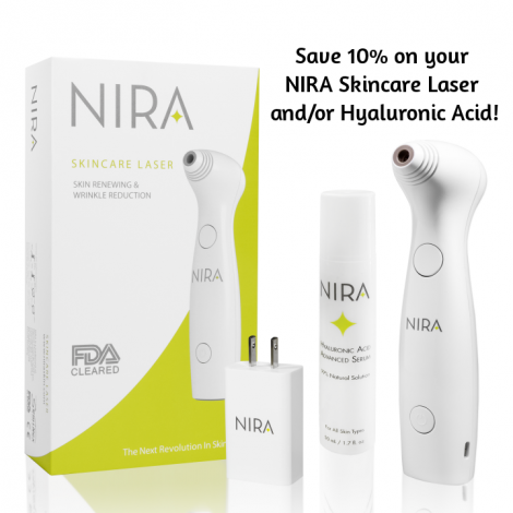 NIRA Skincare Laser and Serum