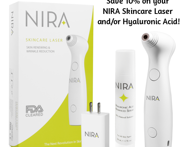 NIRA Skincare Laser and Serum