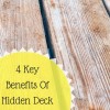 Hidden Clips And Deck Fasteners