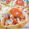 Deep Dish Chaffle Pizza
