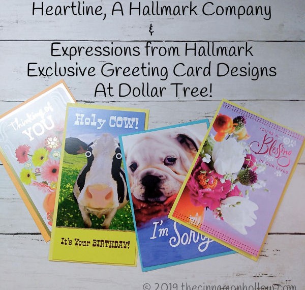 Heartline A Hallmark Company Greeting Cards Available At Dollar Tree - Exclusive Designs
