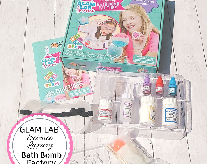 Glam Lab Science Bath Bomb Factory Kit