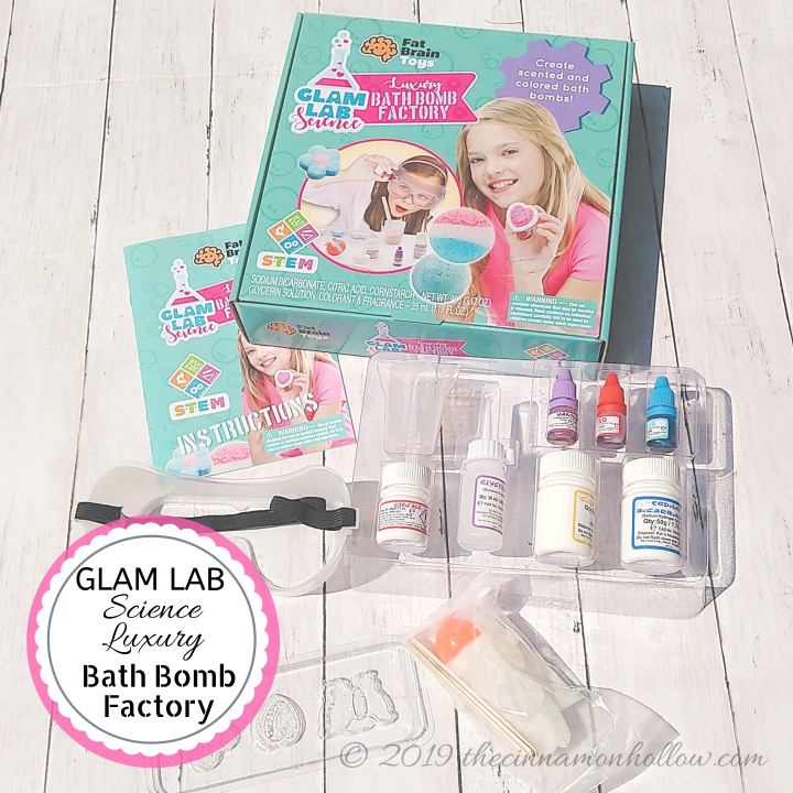 Glam Lab Science Bath Bomb Making Kit: Mother/Daughter Crafting Fun