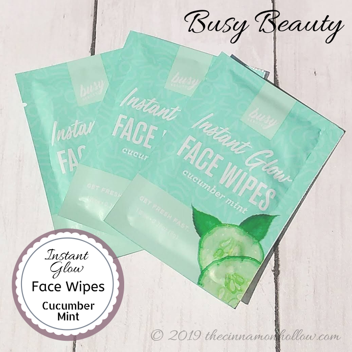 Busy Beauty On-The-Go Face Wipes In Cucumber Mint
