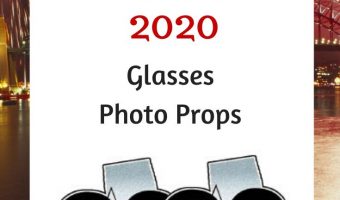 Printable 2019 Glasses Photo Props