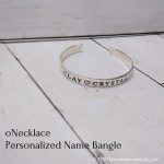Personalized Name Bangle: A Unique And Custom Holiday Gift Idea