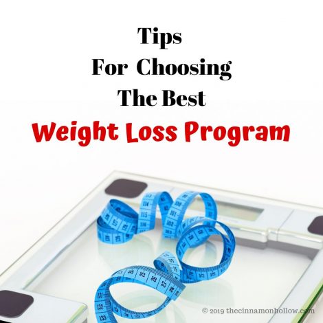 Tips For Choosing The Best Weight Loss Program