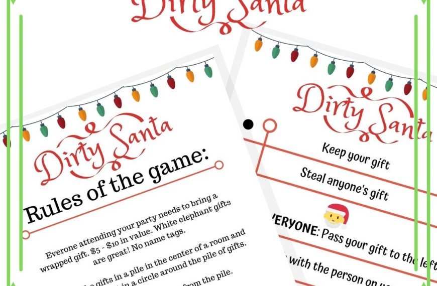 Dirty Santa Game