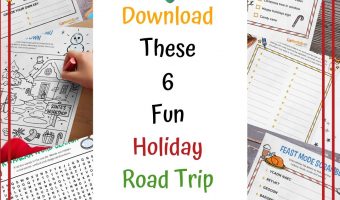Download These 6 Fun Holiday Road Trip Printables For Kids