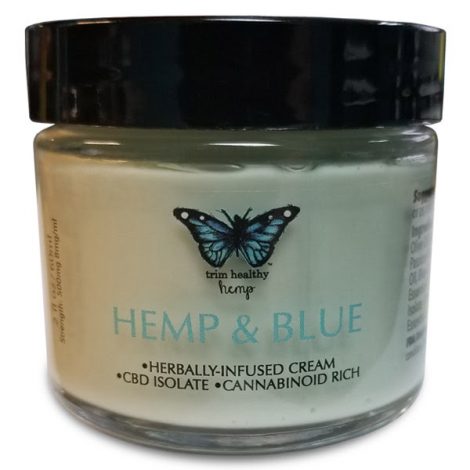 THM Hemp And Blue CBD Isolate Cream