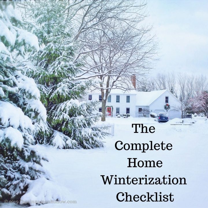 Home Winterization Checklist
