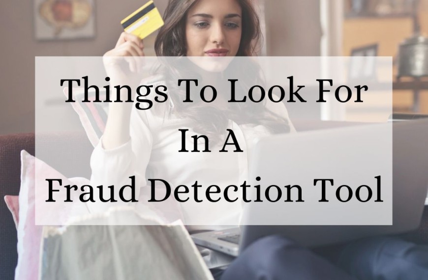 Things To Look For In A Fraud Detection Tool