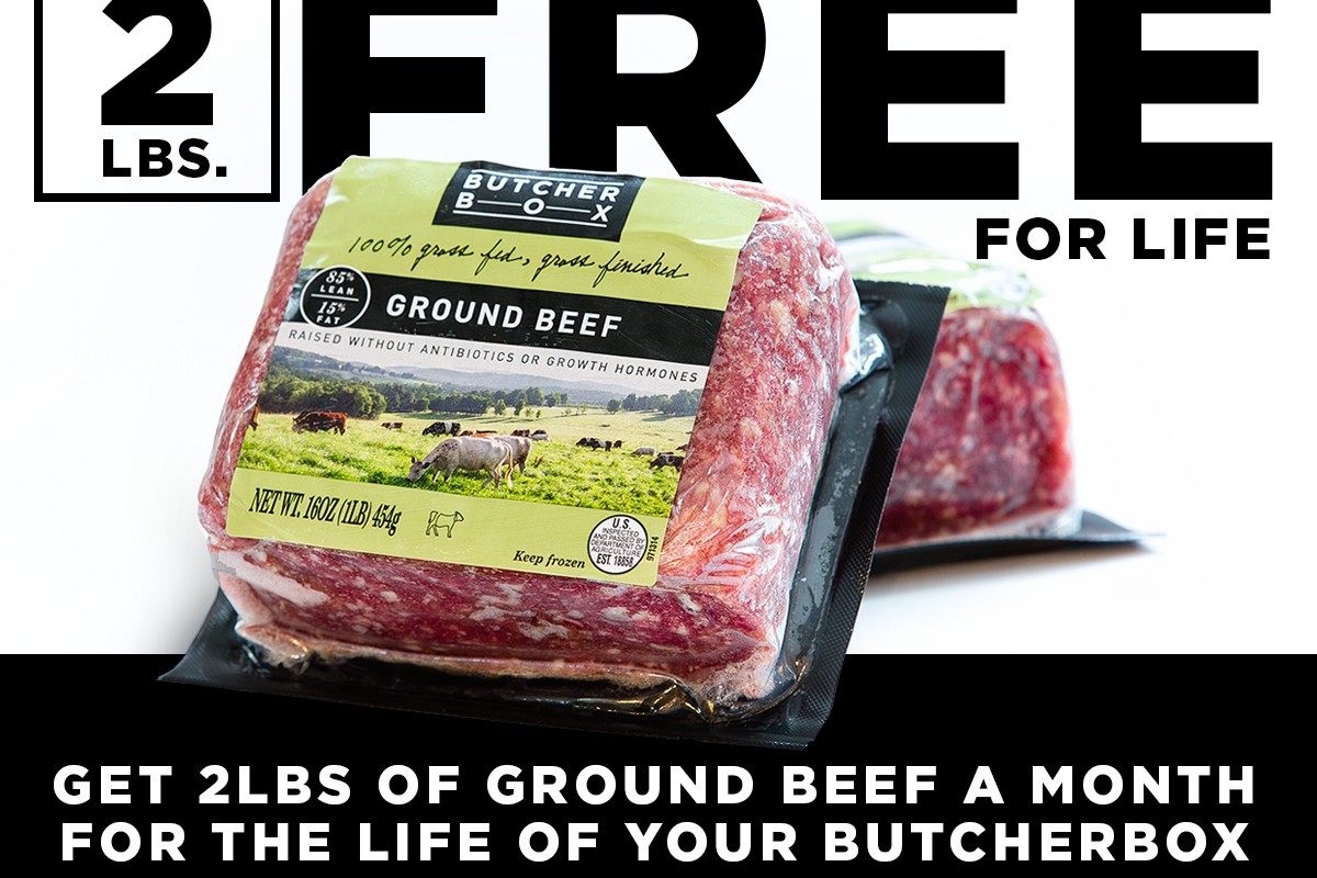 Butcherbox Free Ground Beef For Life