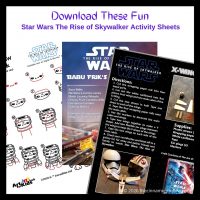 The Rise of Skywalker Activity Sheets
