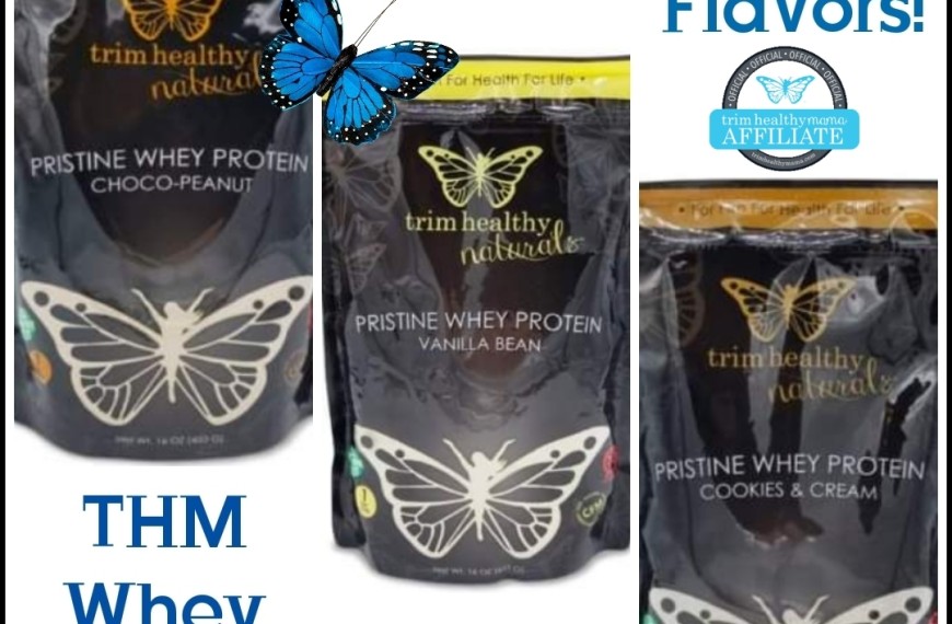 New Trim Healthy Mama Whey Protein Flavors, Lotions And A Sale!