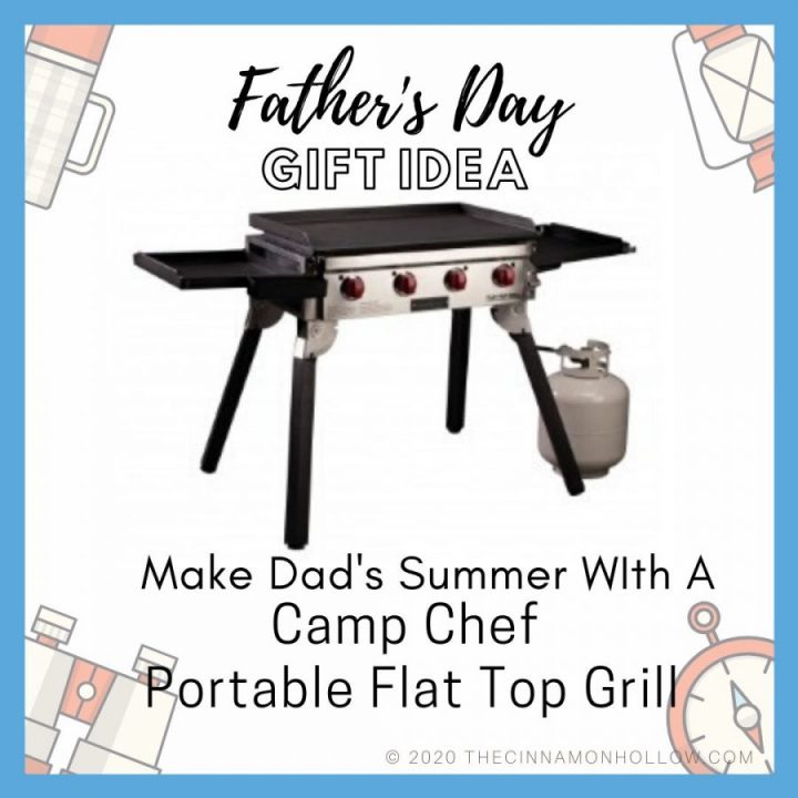 Make Dad's Summer With A Camp Chef Portable Flat Top Grill